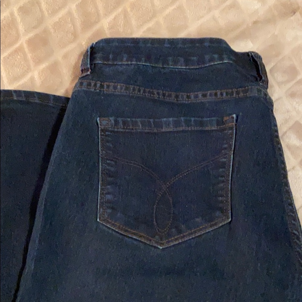Calvin Klein dark wash jeans size 10
